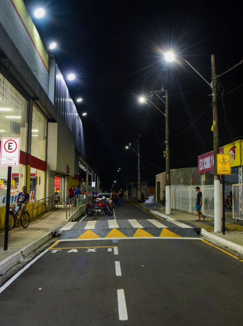 Inauguração das ruas WE 59 e WE 60, entre Sn 23 e avenida Dom Vicente Zico na Cidade Nova Vl