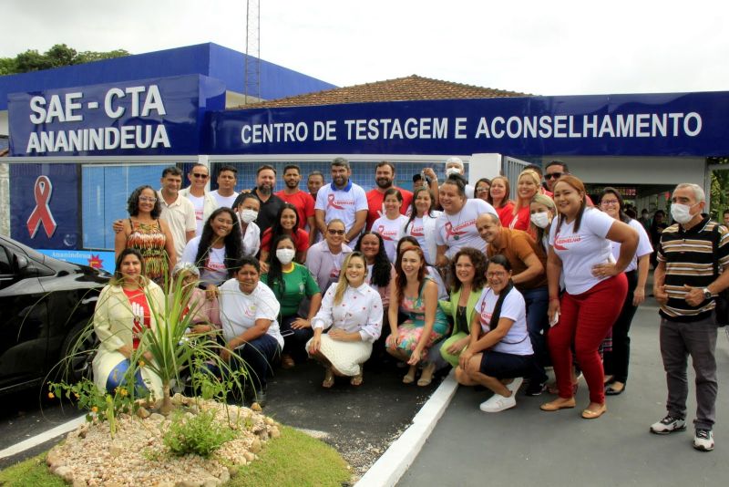 Entrega do Novo SAE e CTA (Centro de Testagem e Aconselhamento) Totalmente Revitalizado