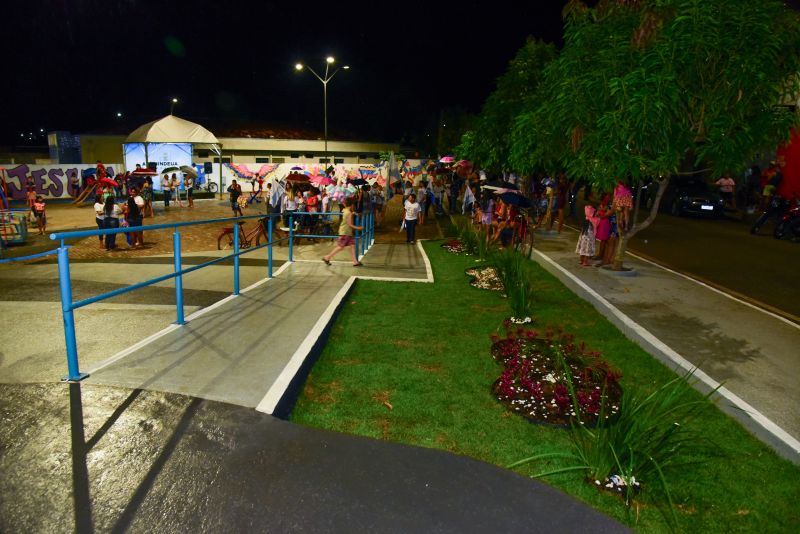 Inauguração da Praça Bacia Leiteira no Bairro do Icuí Guajará
