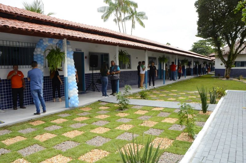 Inauguração da Nova Unidade de Educação, Emef Eduarda Teixeira Pereira - Bairro Centro
