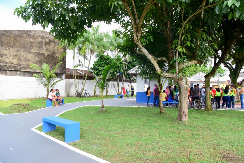 Inauguração da Praça Josivaldo Gomes Totalmente Revitalizada na Cidade Nova Vlll