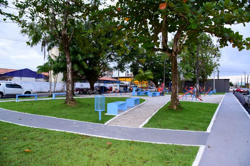 Inauguração da Praça do Fuscão Totalmente Revitalizada, Travessa WE 83 na Cidade Nova Vll