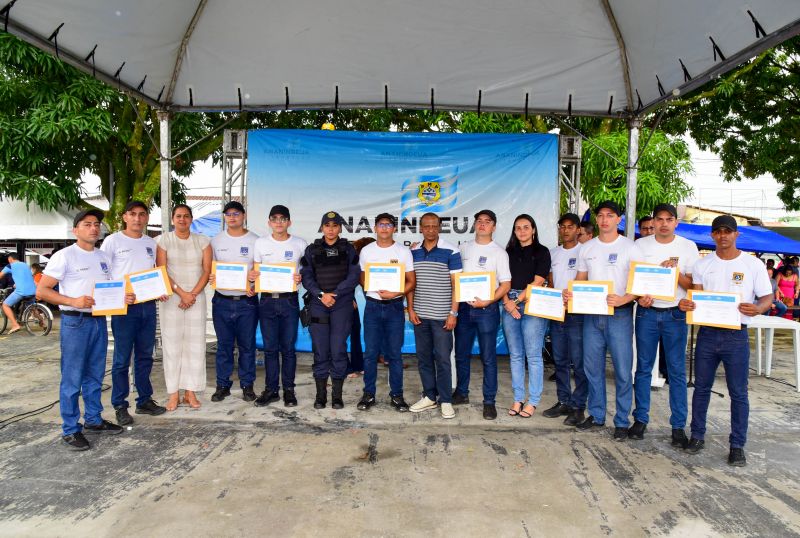 Certificação da 1º Etapa do Curso de Formação da Guarda Municipal de Ananindeua