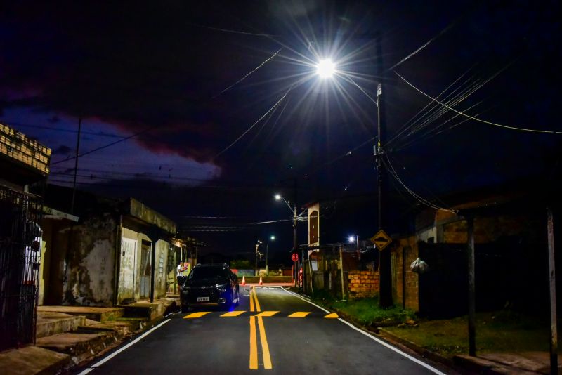 Entrega de Ruas Pavimentadas e com Iluminação Publica em Led no Bairro Curuçambá