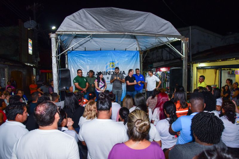 Inauguração Asfáltica com Iluminação em Led da Ruas São Francisco, Rua Alves e 15 de Outubro na Cidade Nova V