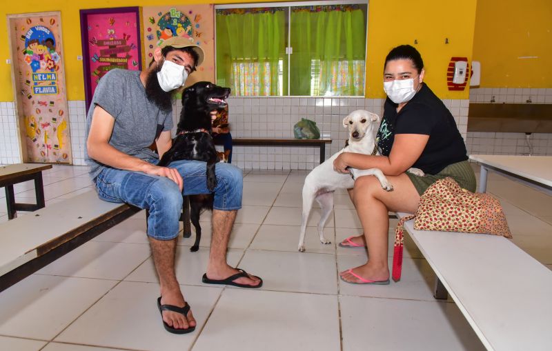 Castra Móvel na Escola Irmã Nair Bezerra da Trindade no bairro Guanabara