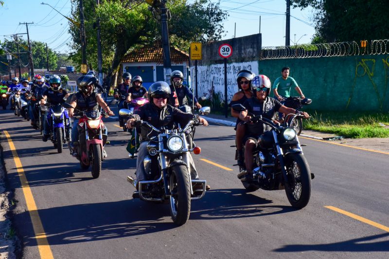 Inauguração da nova estrada do Icuí Guajará