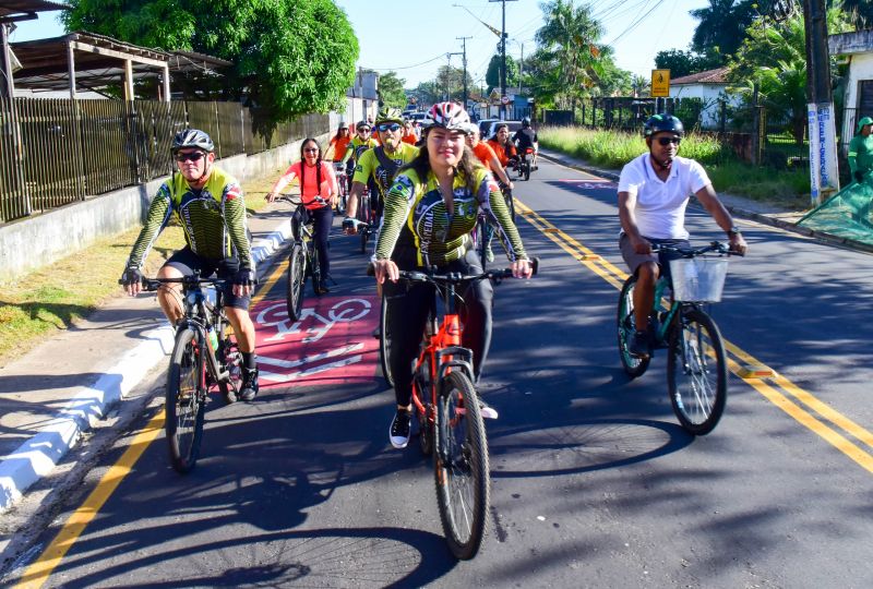 Inauguração da nova estrada do Icuí Guajará