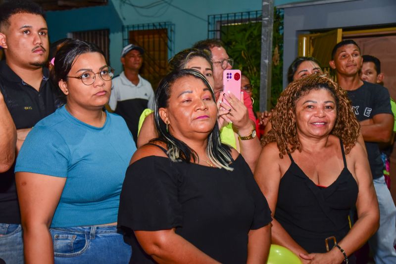 Inauguração das ruas da comunidade Helderlândia no Distrito Industrial