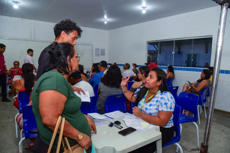 Corujão Da Saúde Na EMEF Cândida Santos de Souza no Distrito Industrial