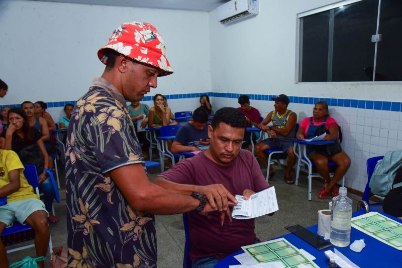 Corujão Da Saúde Na EMEF Cândida Santos de Souza no Distrito Industrial