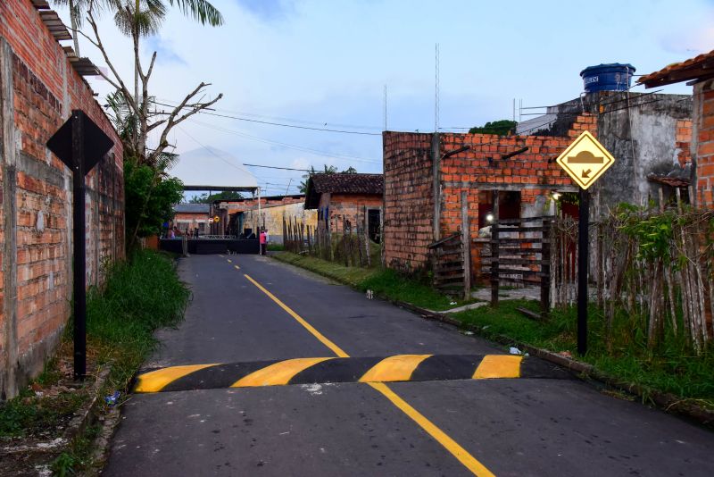 Inauguração das ruas parque Florestal no bairro Icuí Guajará