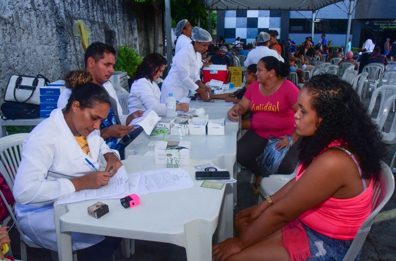 Corujão da saúde nos bairro, comunidade Cristã de Ananindeua