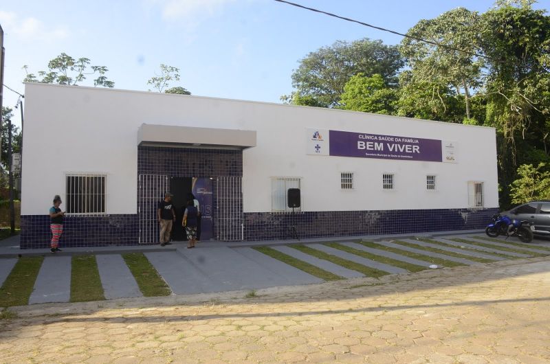 Inauguração da UBS Bem Viver na Residencial Bem Viver no bairro Aurá