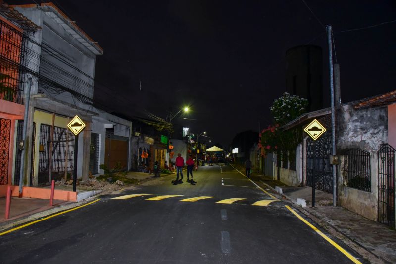 Inauguração Asfáltica da rua Jardim Esmeralda no bairro da Guanabara