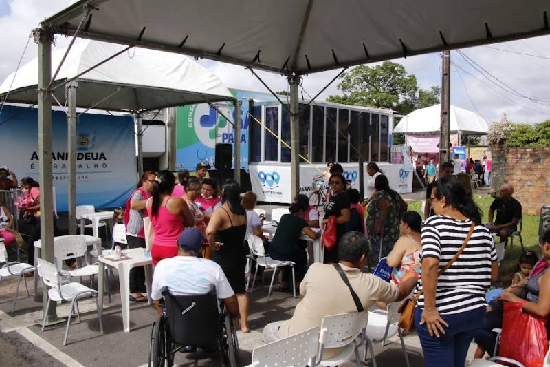 Consultório Móvel: semana de atendimentos e serviços no Guajará I
