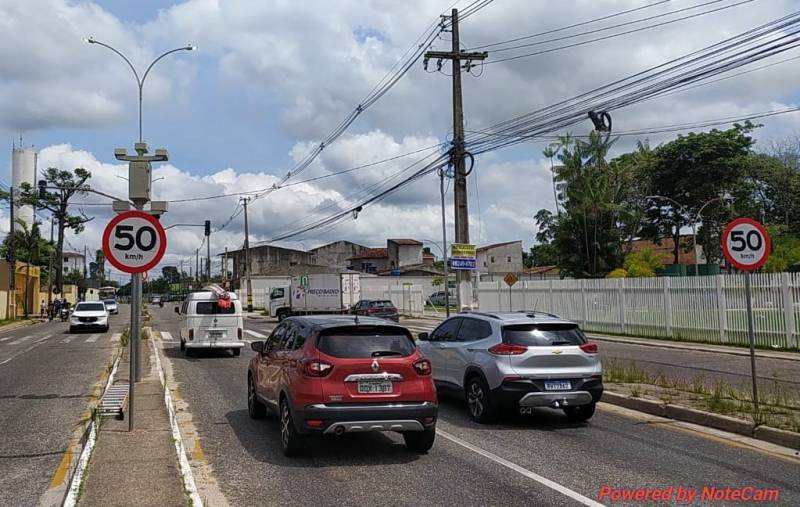 Radares começam a registrar infrações de conversões e retornos proibidos em Ananindeua
