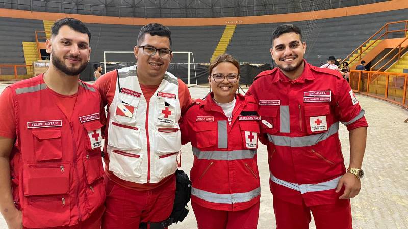 Equipes de segurança e saúde atuaram na atenção primária à população no Forró Ananindeua 