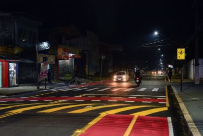 Prefeitura recupera principais vias de Ananindeua e garante um trânsito seguro e organizado.
