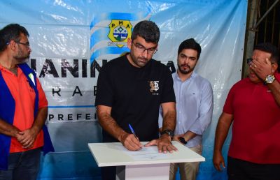 A Prefeitura de Ananindeua anuncia a reforma da 16° área de lazer e recreação