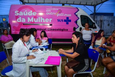 Moradores da Zacarias de Assunção tem tarde de atendimentos no "Corujão da Saúde"