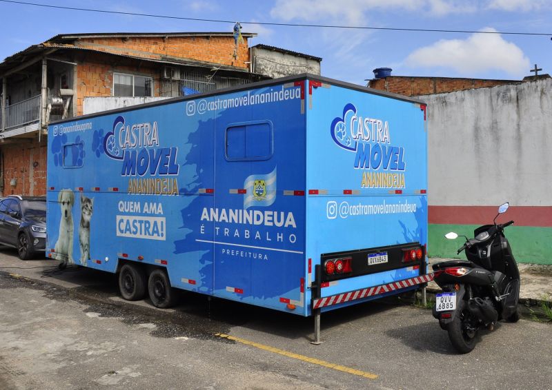 Programa Pet amigo de Ananindeua com Castramóvel no bairro do Distrito Industrial