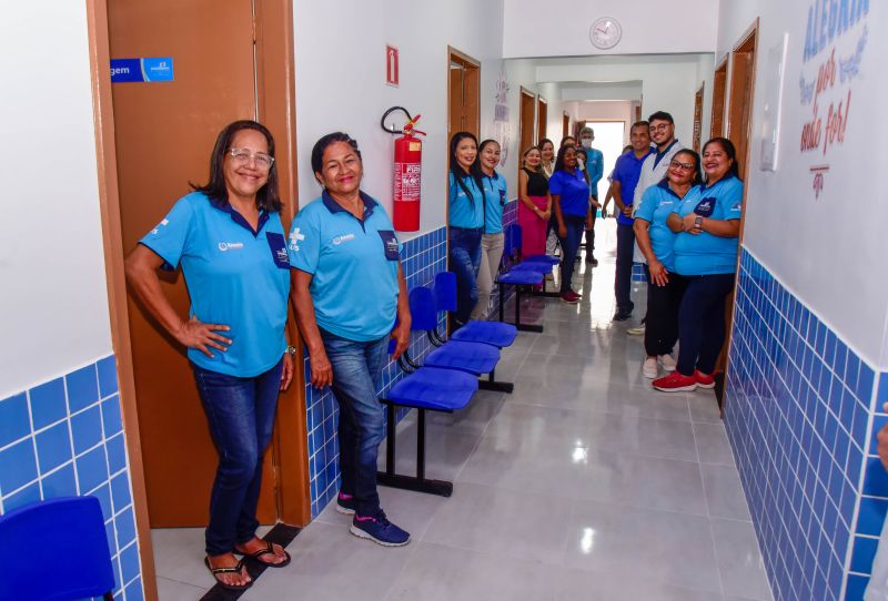 Inauguração da Unidade de Saúde da Família Nova Esperança no Bairro 40 Horas