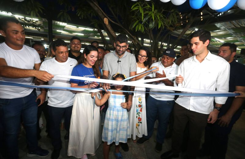 Entrega da Segunda Etapa da Feira do Artesanato no bairro Coqueiro.