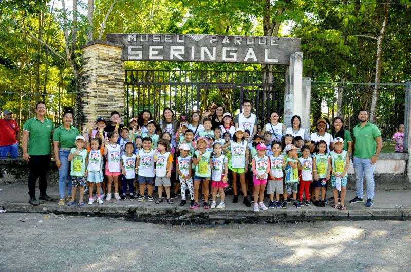 Colônia de Férias no Museu Parque Seringal