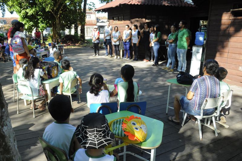 Colônia de Férias no Museu Parque Seringal