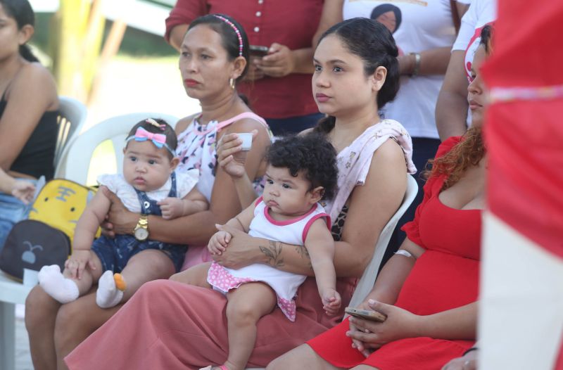 Semana do aleitamento materno Agosto dourado local Parque Vila Maguary