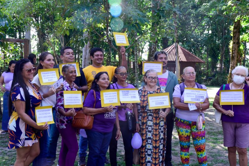 Programação Agosto Lilás no parque Seringal