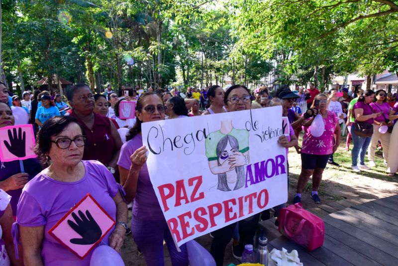 Programação Agosto Lilás no parque Seringal