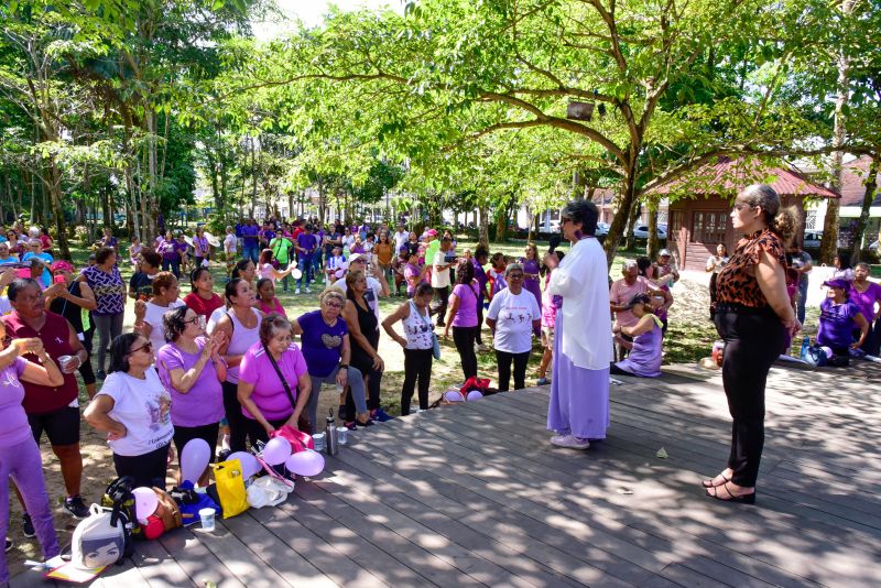 Programação Agosto Lilás no parque Seringal