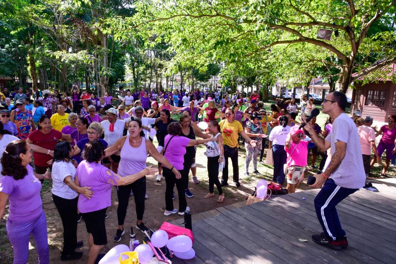 Programação Agosto Lilás no parque Seringal