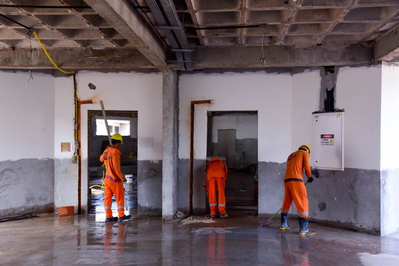 Visita técnica do MP e Defensoria do Estado na Escola do Futuro no Icuí