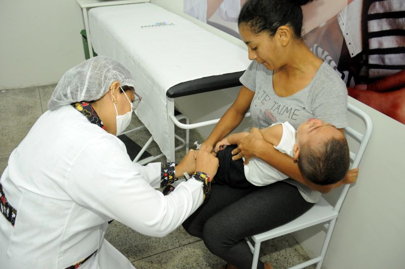 Primeiro dia da campanha de vacinação contra a Influenza em Ananindeua