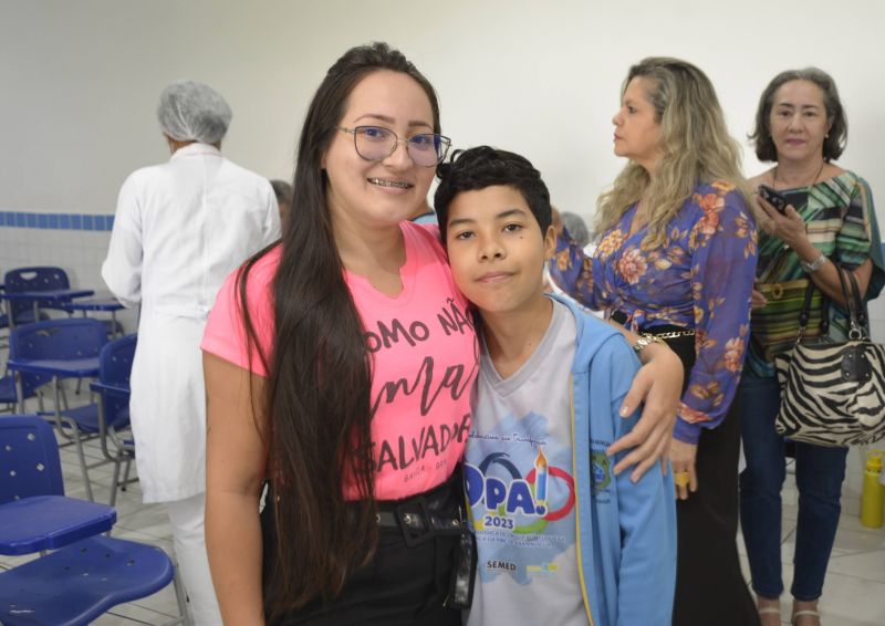 Programa Saúde na Escola com vacinação na EMEF João Paulo II na Cidade Nova VI