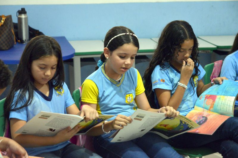 2º Giro de Tertúlia na Escola Manoel Lobato Maués no bairro Levilândia