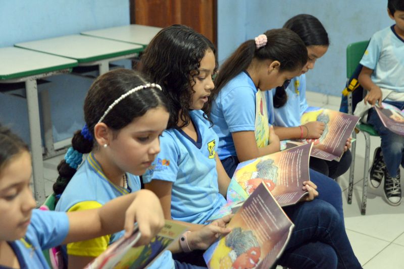 2º Giro de Tertúlia na Escola Manoel Lobato Maués no bairro Levilândia