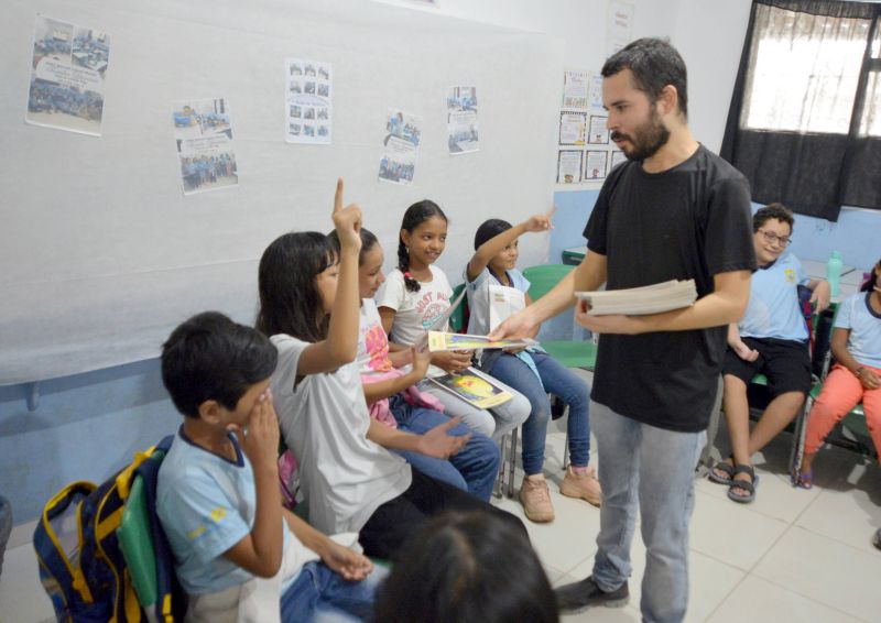 2º Giro de Tertúlia na Escola Manoel Lobato Maués no bairro Levilândia