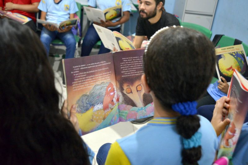 2º Giro de Tertúlia na Escola Manoel Lobato Maués no bairro Levilândia