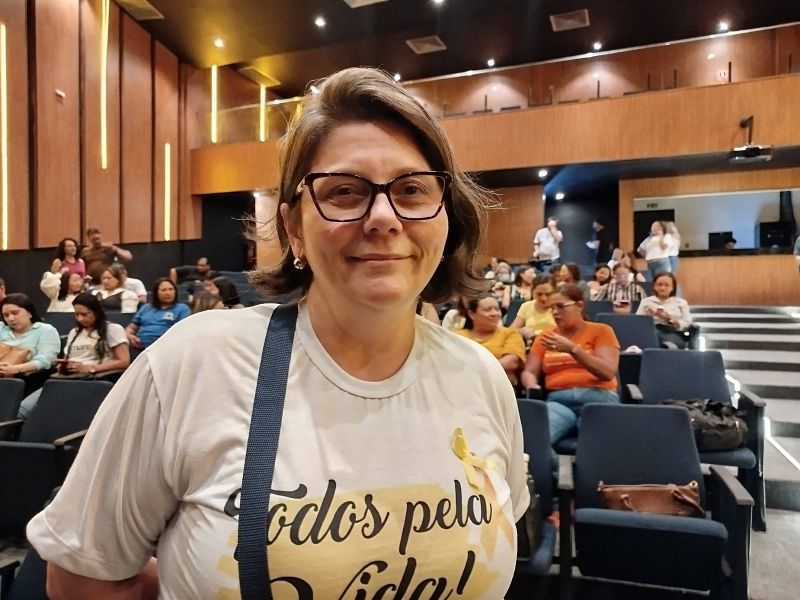 1º Encontro Municipal de Saúde Mental no Teatro Municipal de Ananindeua