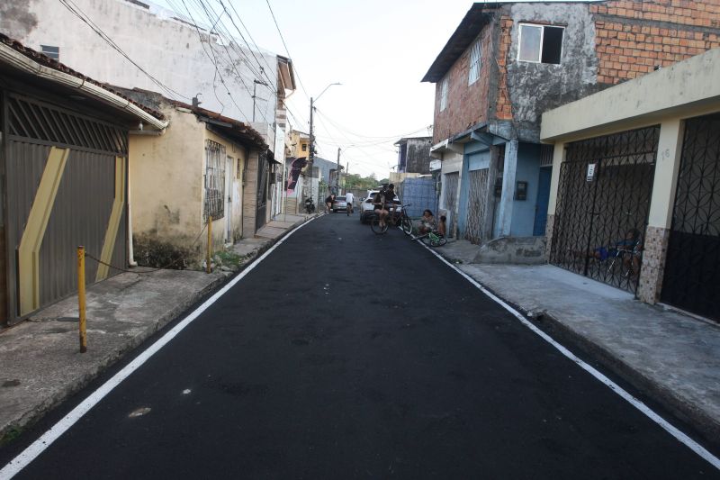 Inauguração asfáltica das passagem Pinheiro e São Roque no bairro Cidade Nova V