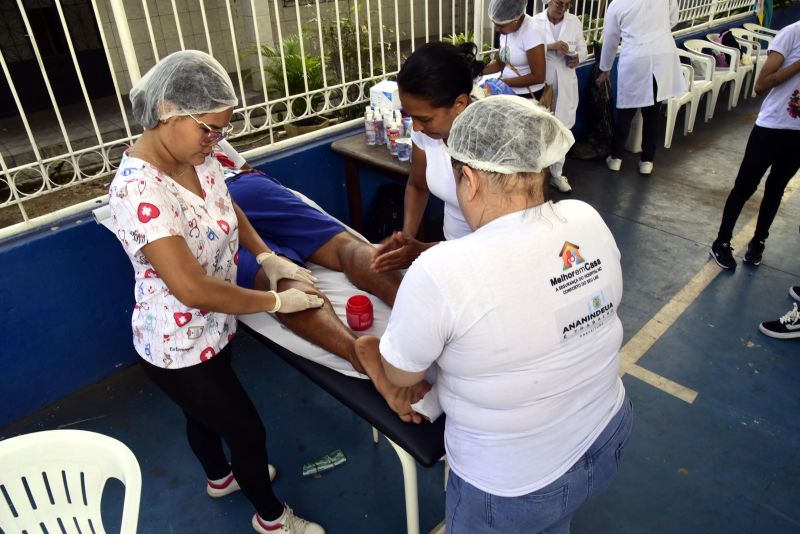 Acolhidas dos romeiros do Círio de Nazaré no Colégio Salesiano Nossa Senhora do Carmo na Br