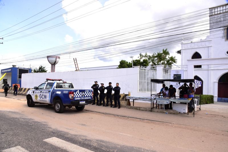 Acolhidas dos romeiros do Círio de Nazaré no Colégio Salesiano Nossa Senhora do Carmo na Br