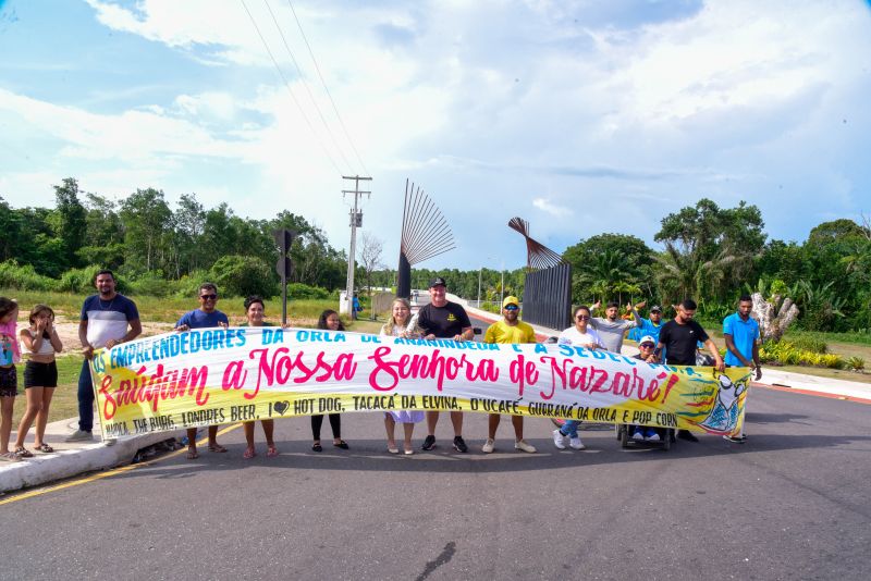 Imagens do traslado da imagem peregrina de nossa senhora de Nazaré em Ananindeua