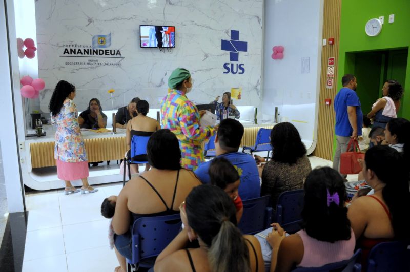 Teste do olhinho e vacinação de Ananindeua no shopping Metrópole (Sala de vacinação)