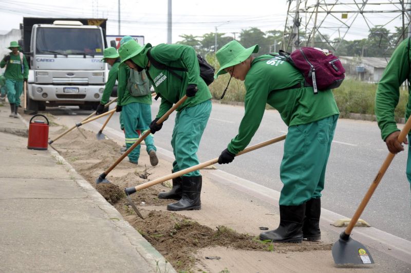 Mutirão da limpeza com novos Colaboradores