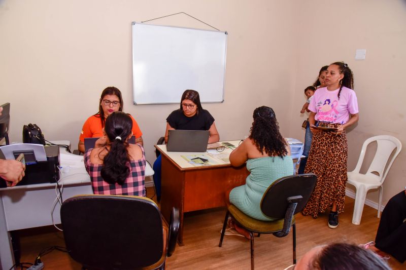 Ação Mulher no mês de Outubro Rosa